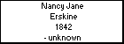 Nancy Jane  Erskine