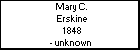 Mary C. Erskine