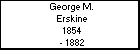 George M. Erskine