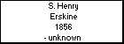 S. Henry Erskine