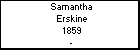 Samantha Erskine