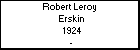Robert Leroy   Erskin